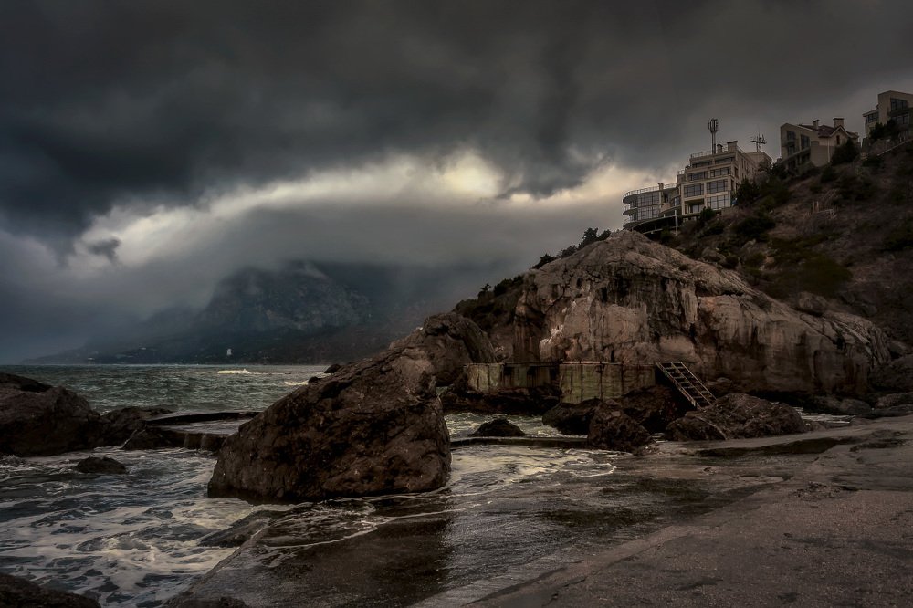 Пасмурный день в "Изумруде"