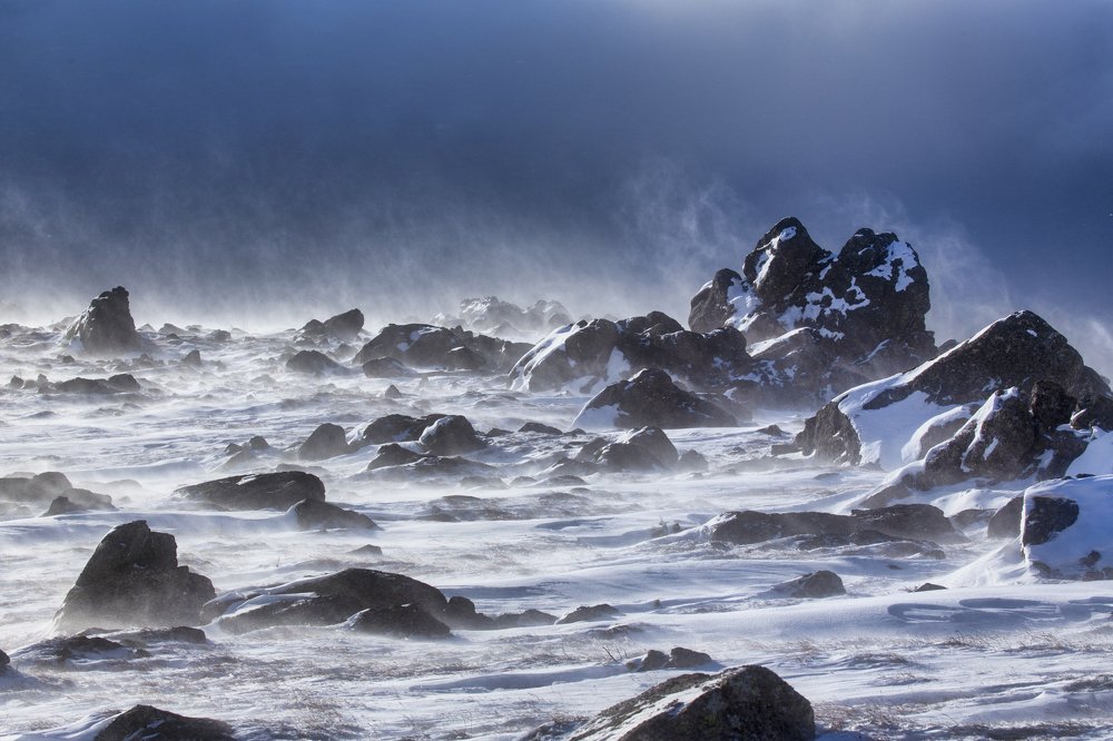 Снежная буря.