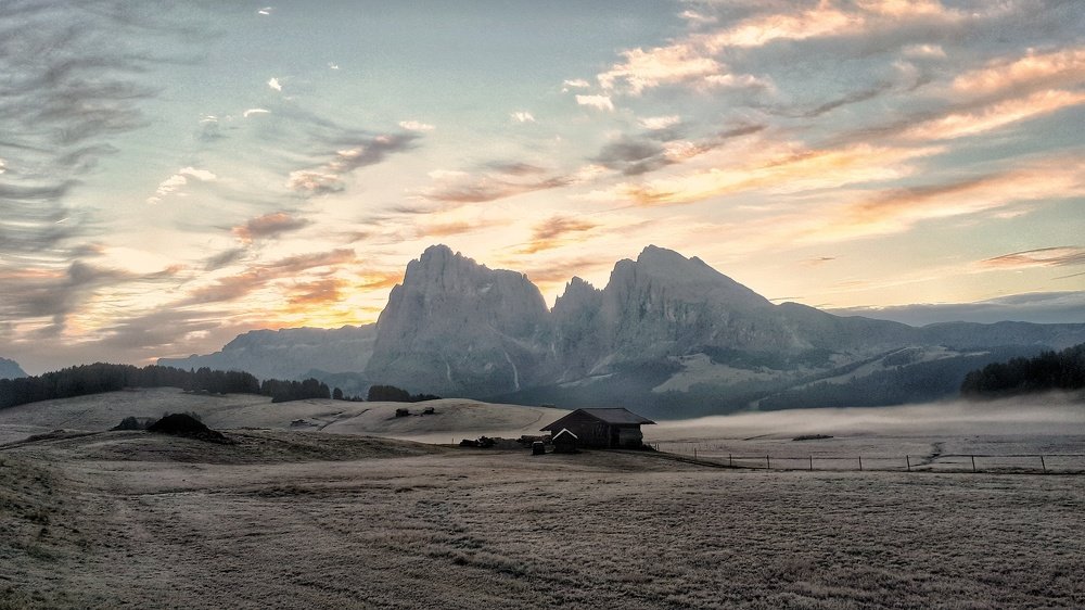 Альпы на рассвете
