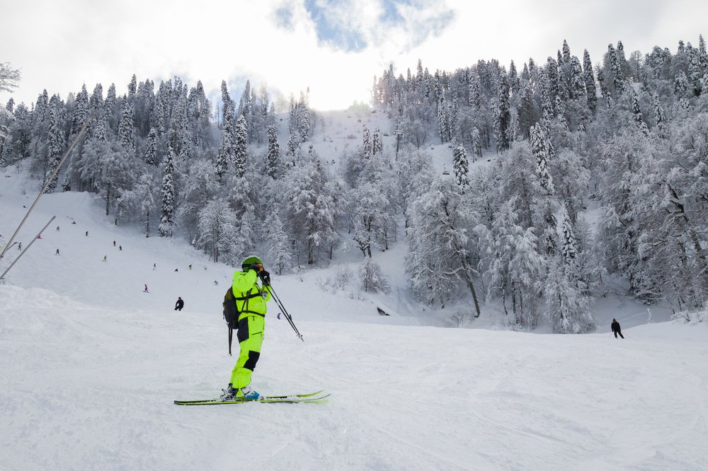 Перед экстремальным спуском