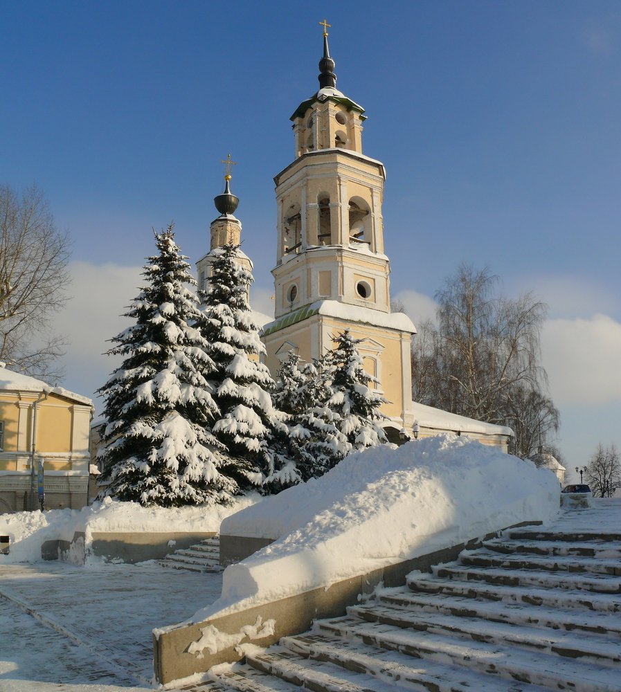 Зимний день.