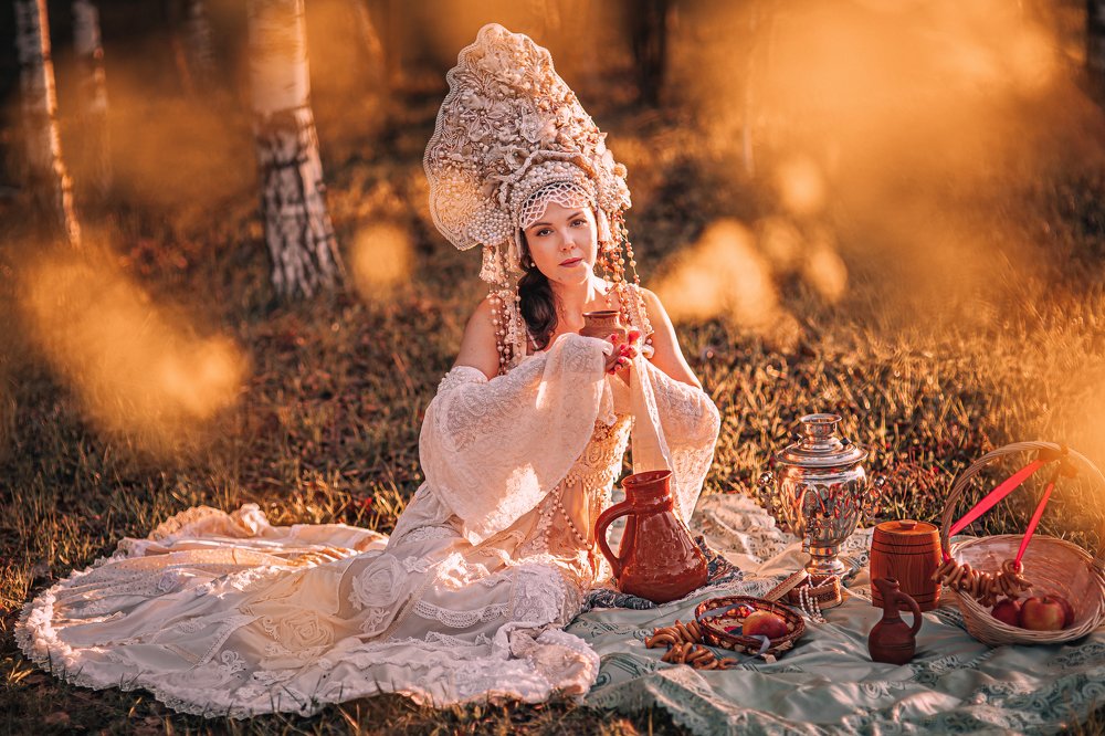 Русская красавица