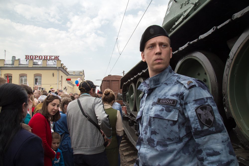 Прибытие поезда Победы