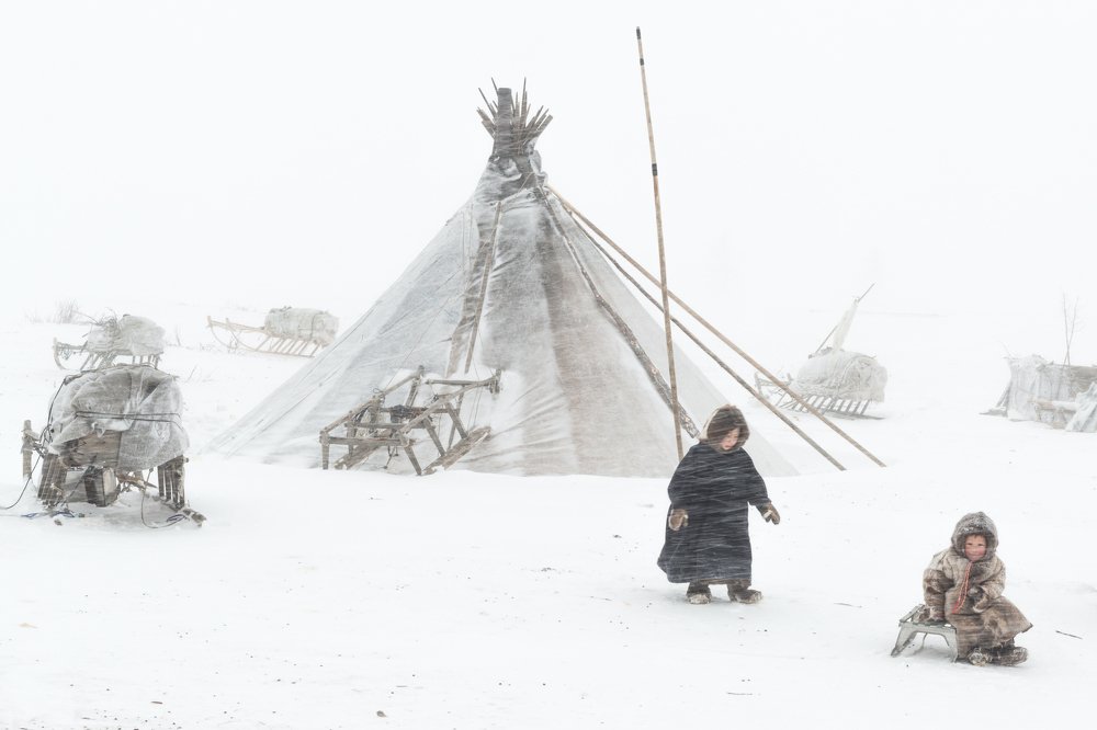 И пурга нипочём!