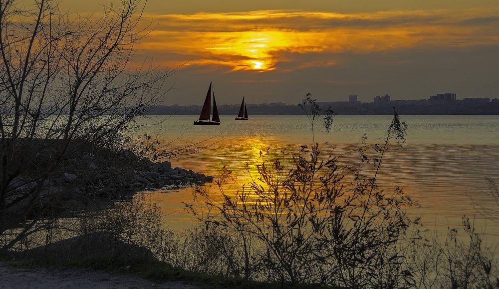 Осенняя прогулка по Днепру