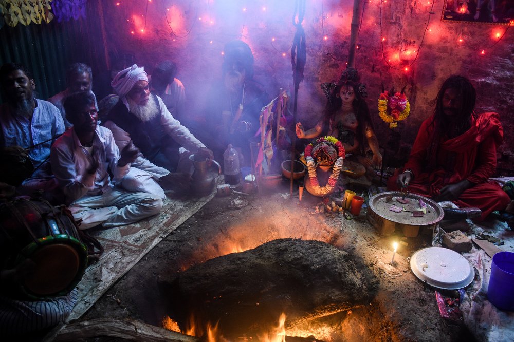 The Sadhus and their culture