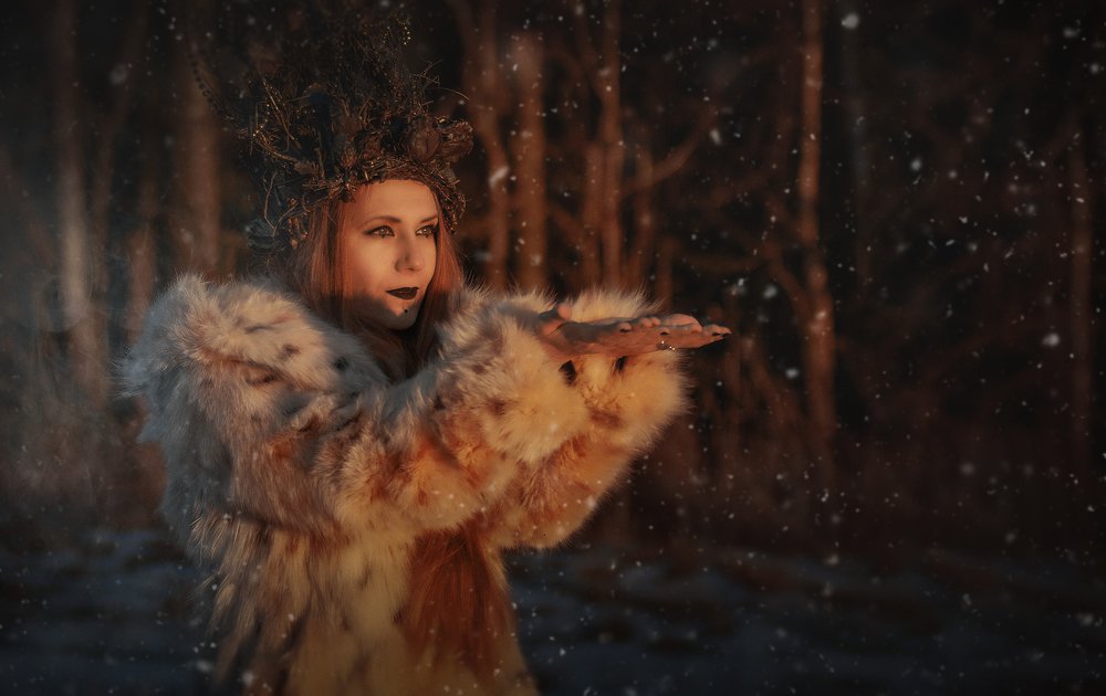 От тени к свету. Пробуждение природы.