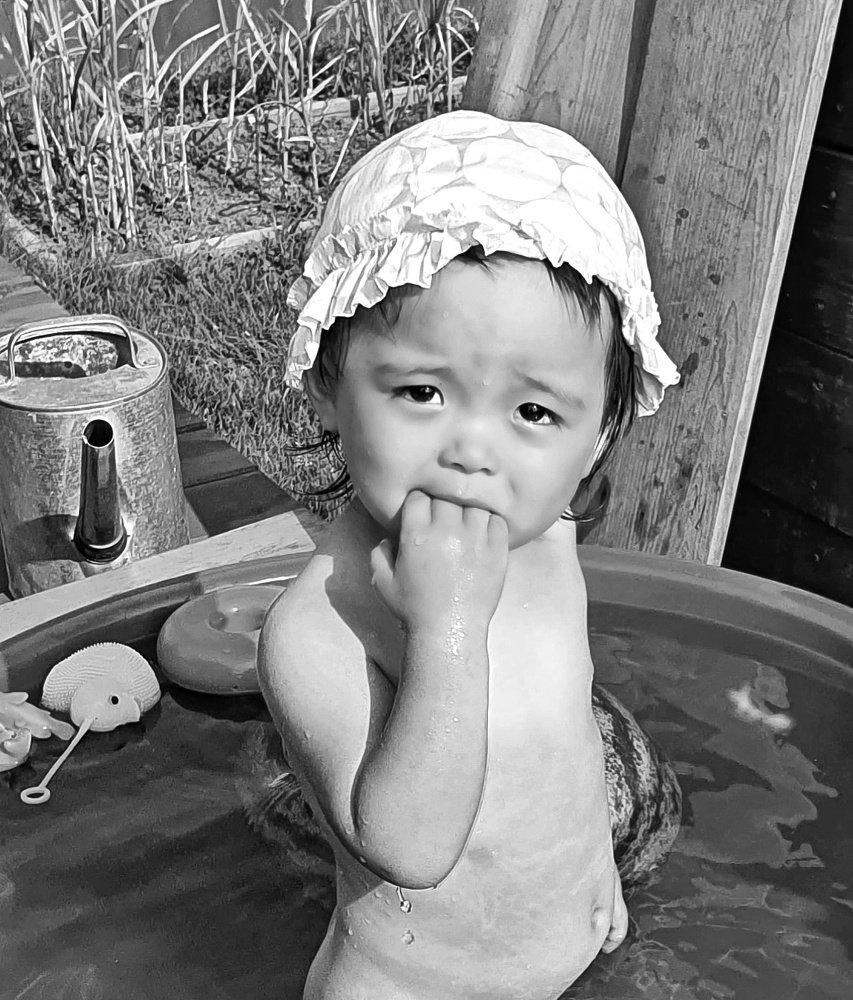 Машенька.В гостях у дедушки.