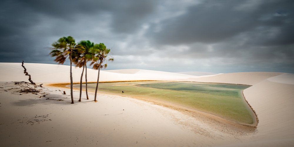 Long exposure in Lençóis Maranhenses