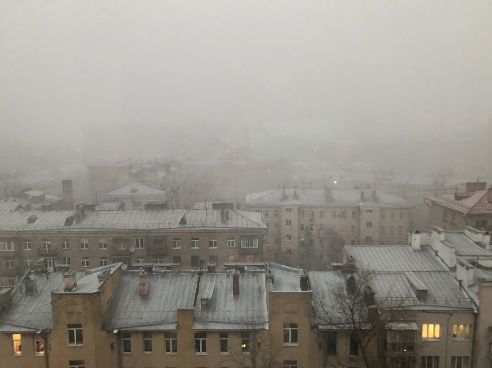 Вечер в тумане