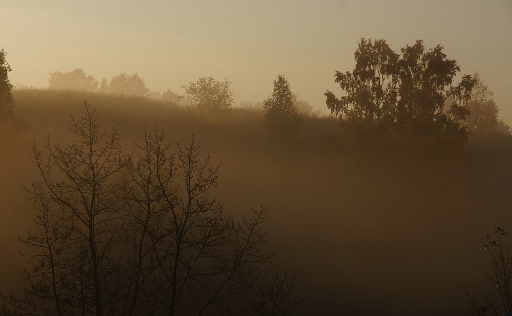 Утро в мегаполисе.