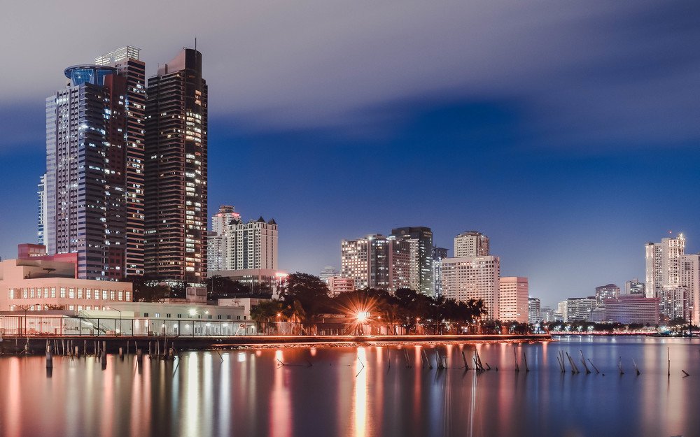 Cinematic Harbor View