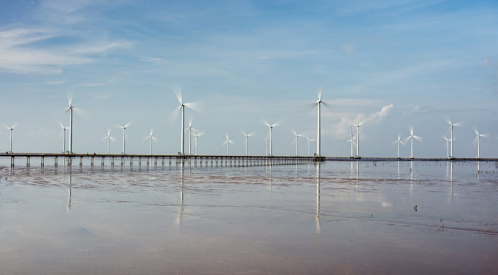 cánh đồng điện gió