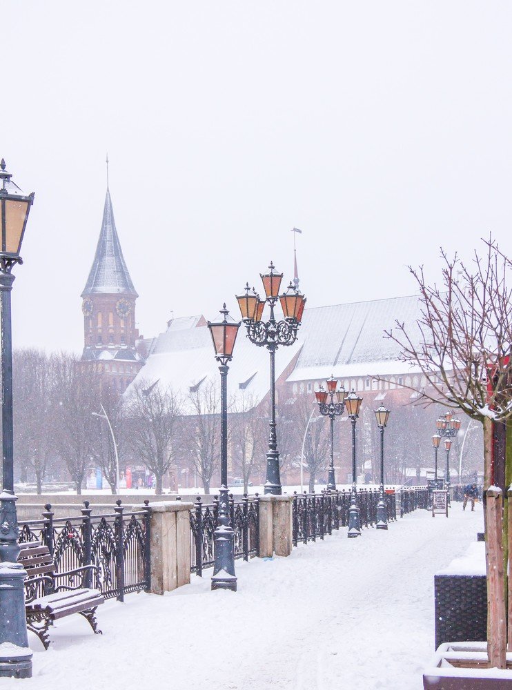 Снежный город