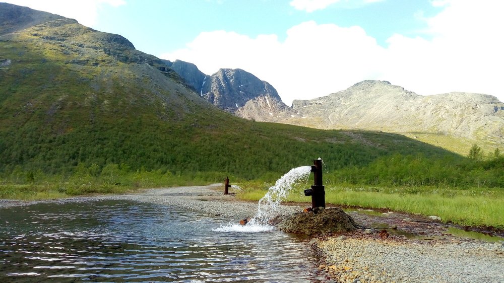 Исток реки Левая и реки Правая / The source of the Left River and the Right River