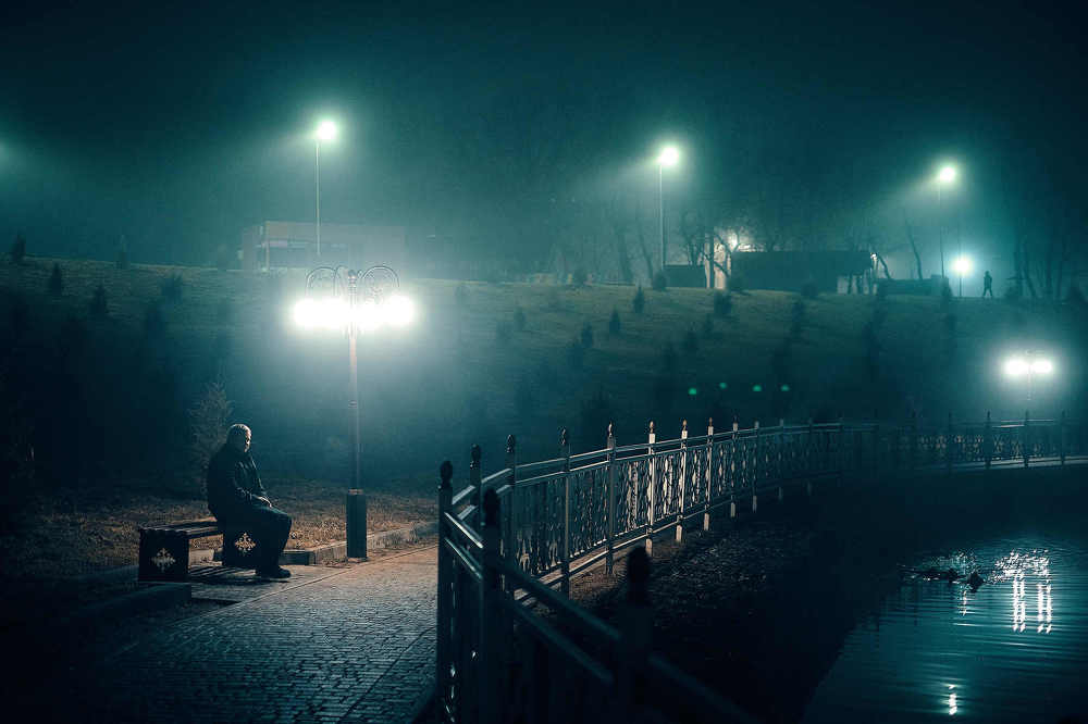 Ночной парк