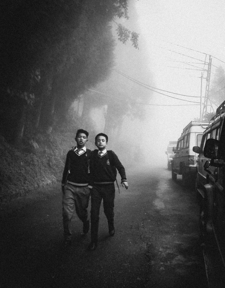 Friends in the hills.