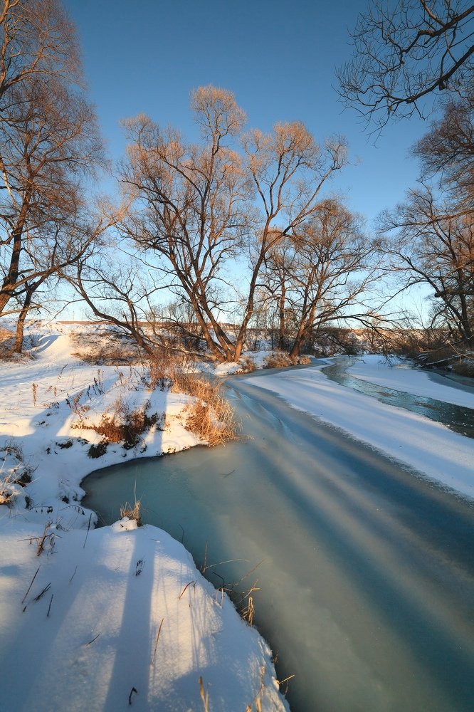 Закат на Истре