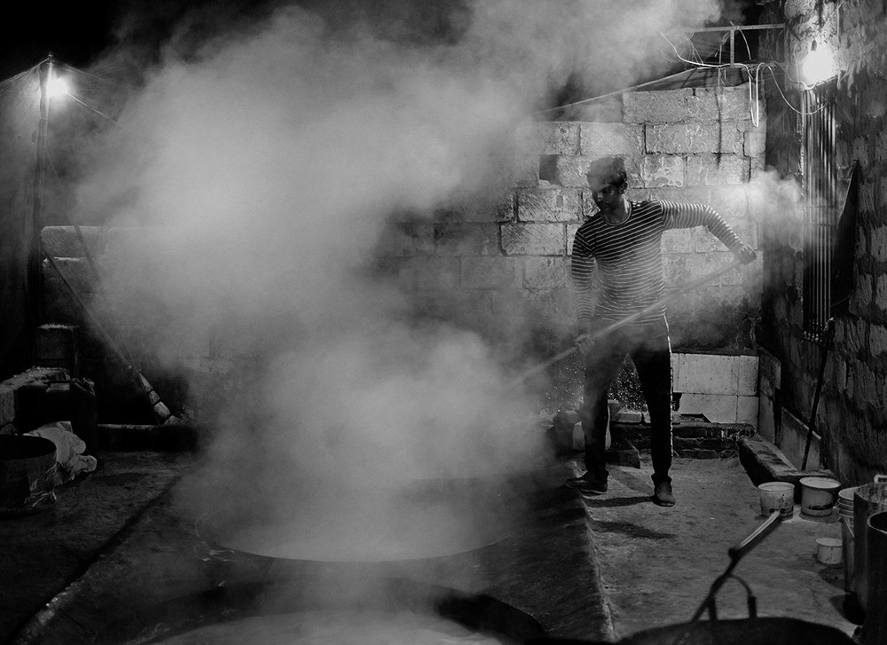 A man in sugar factory 6