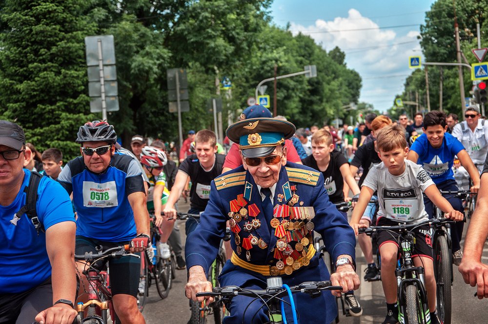 On Bike Marathon At 95