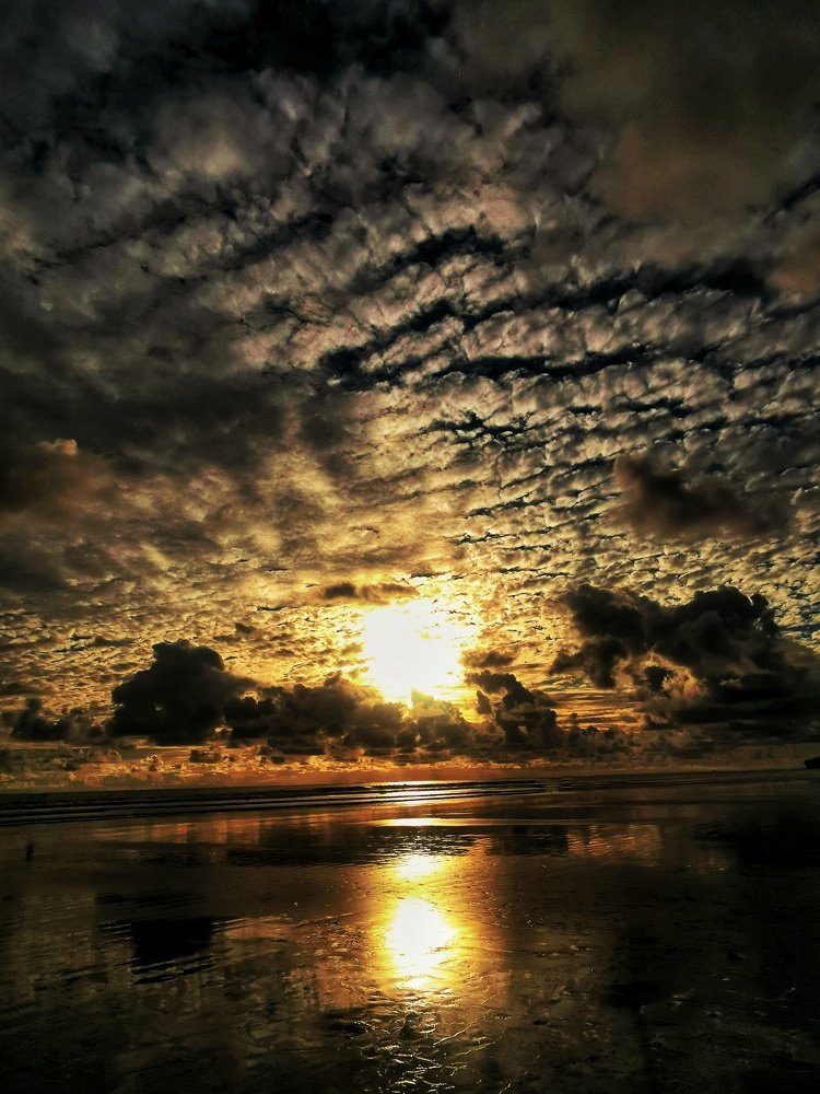 Atardecer en Bahía Ballena