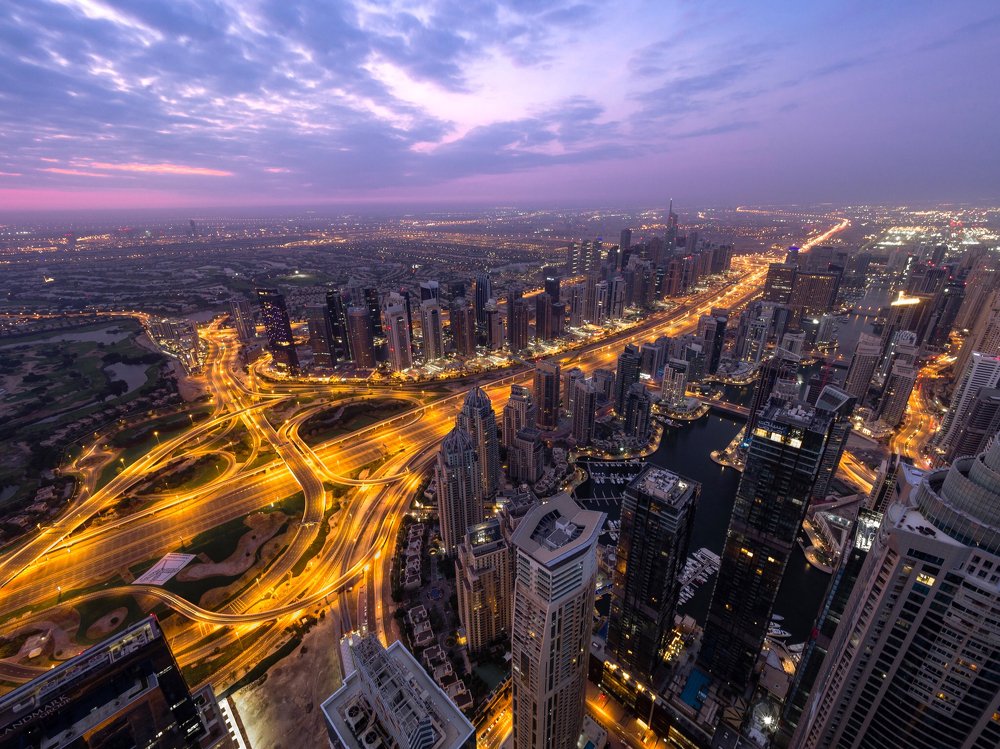 Whole city at my feet