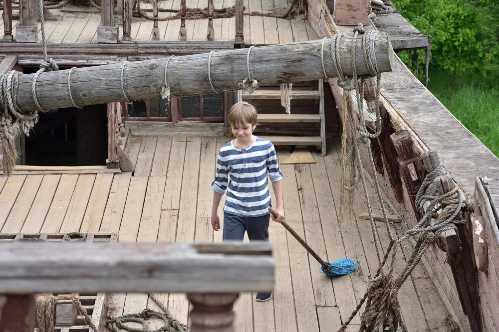 Юный шкипер.