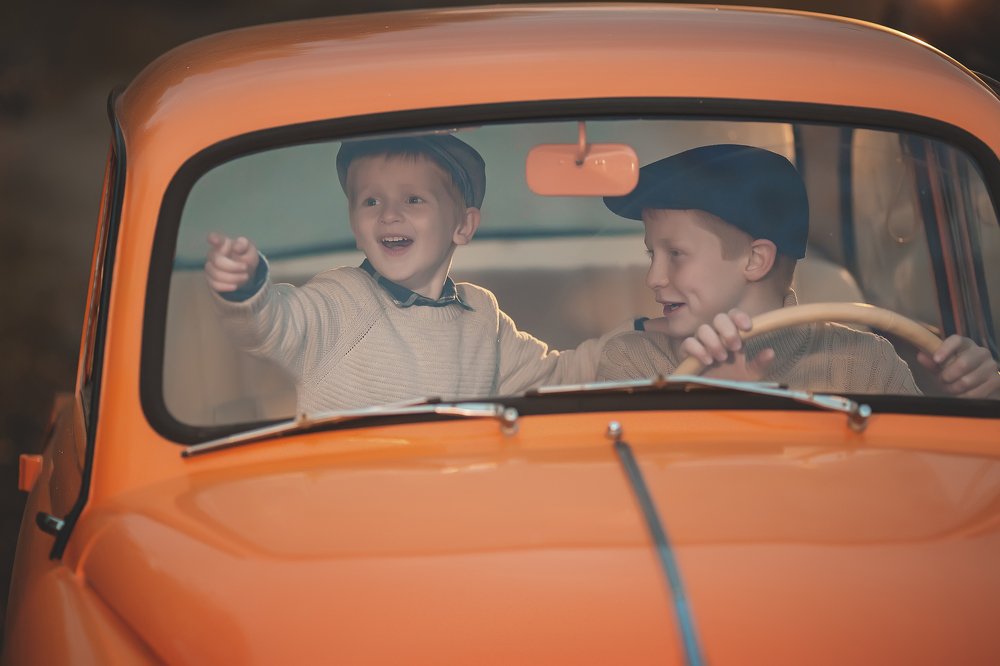 Юные автомобилисты