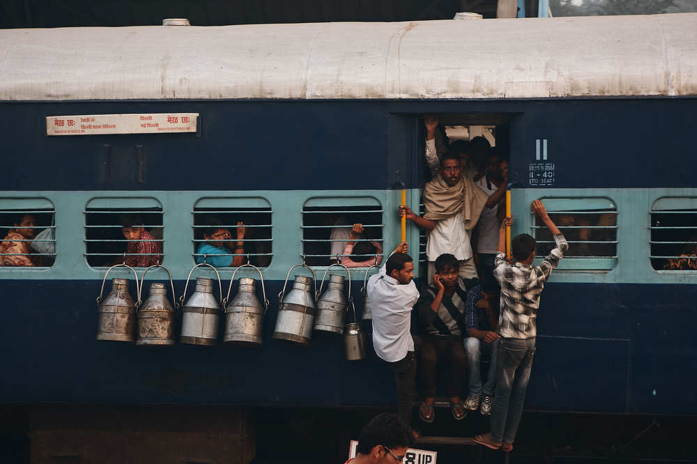 Поезд в Дели