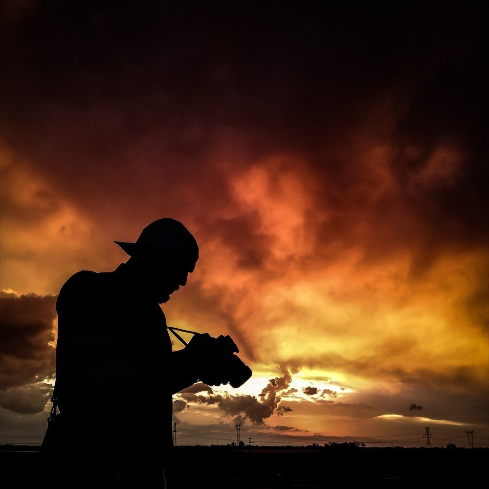 Contraste del ocaso...