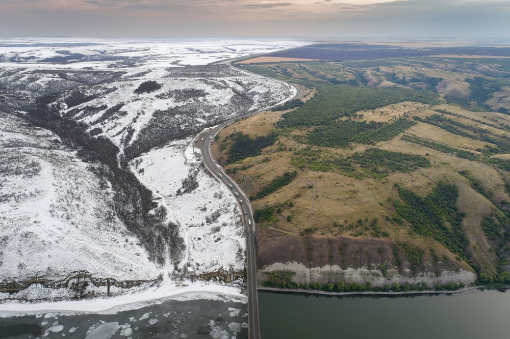 Природа Дона зимой и летом