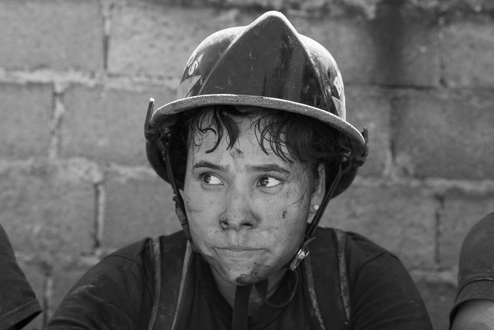 The little firefighter