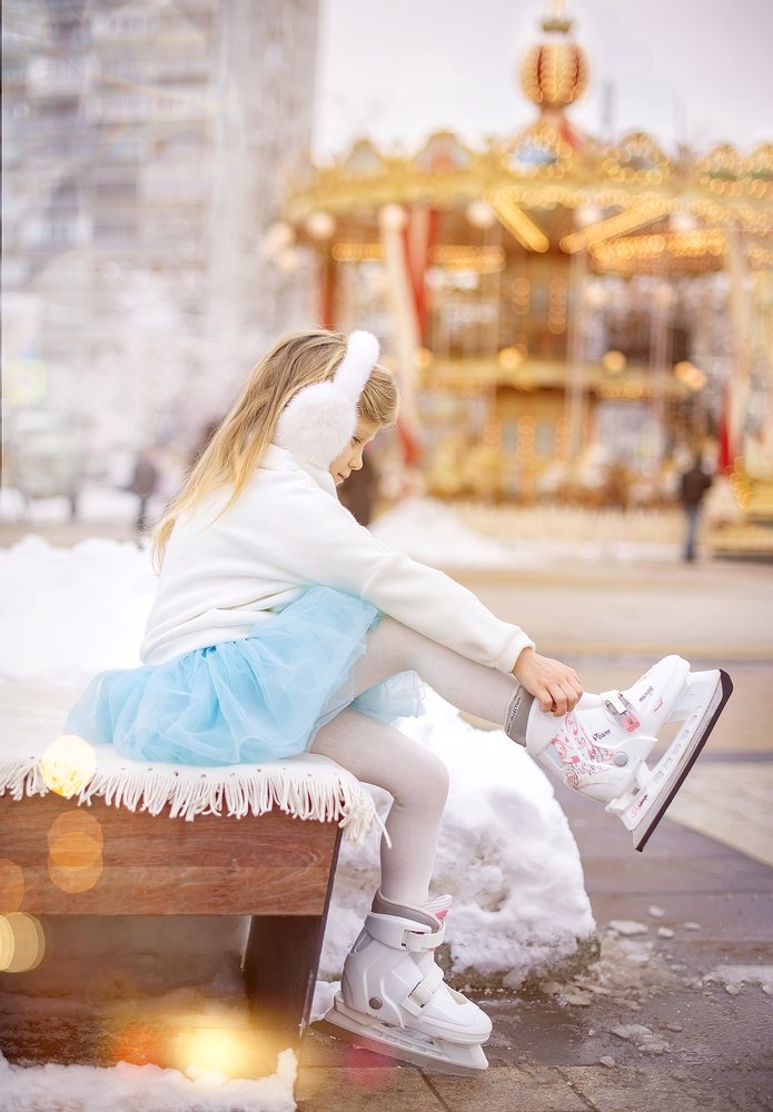 Зойка на катке