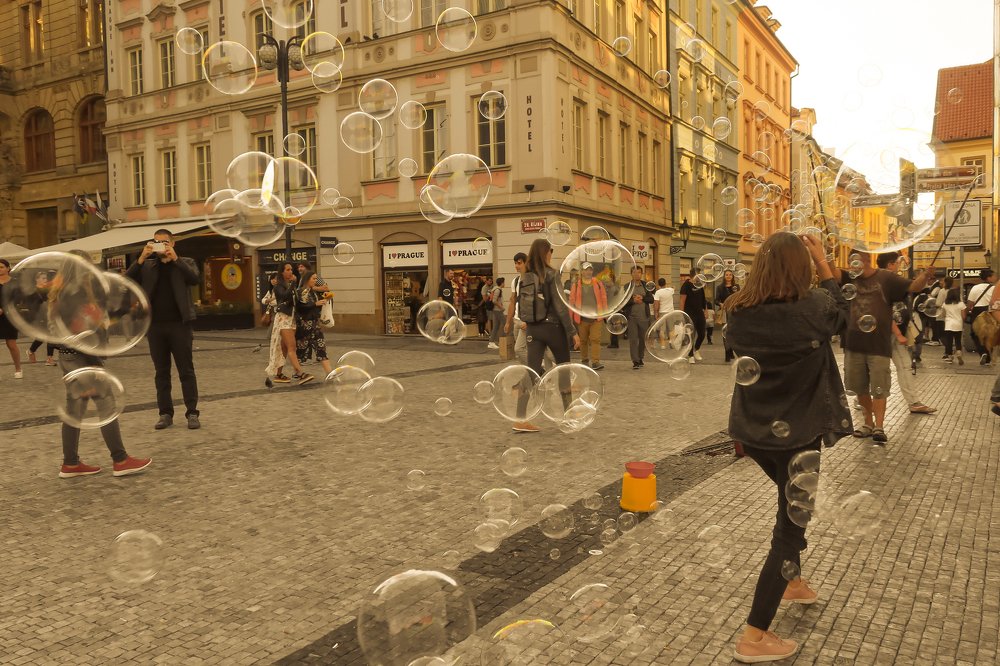 Разноцветная Прага