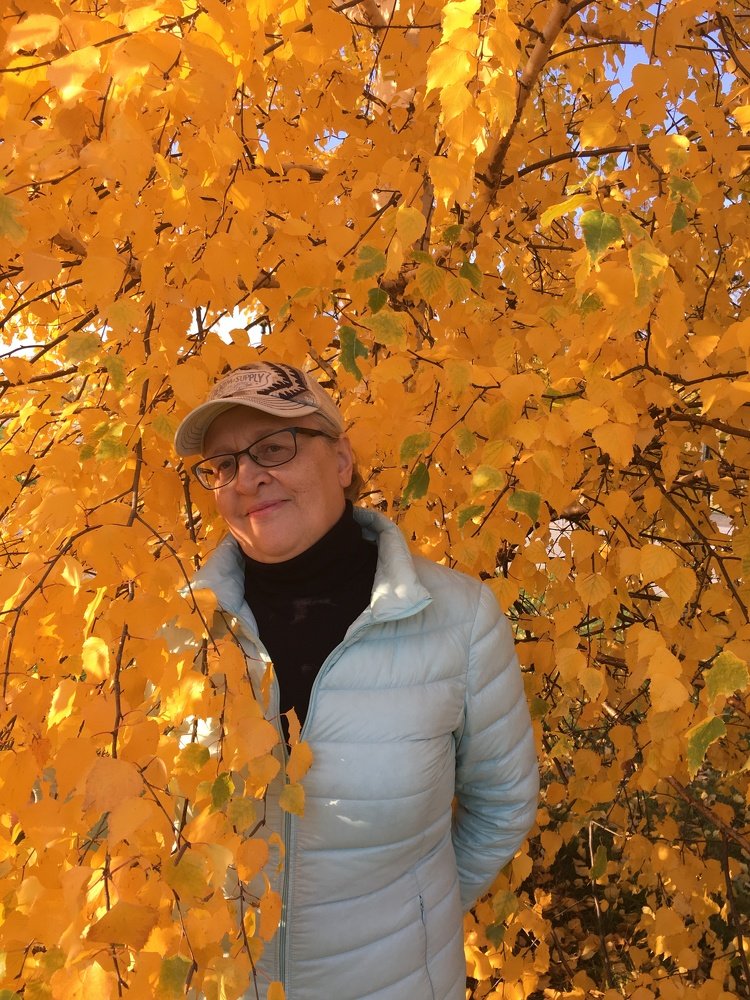 Счастливая пенсионерка