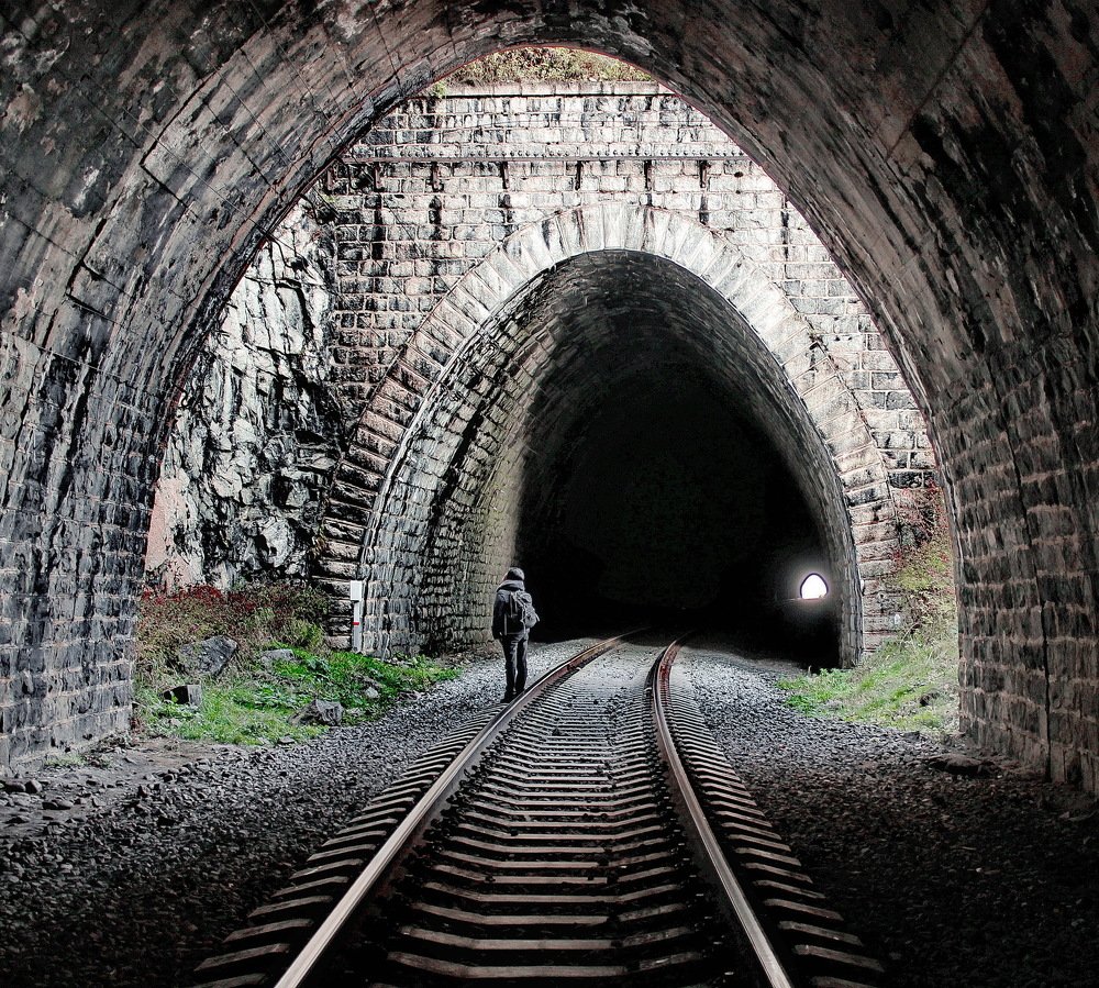 Двойной тоннель.