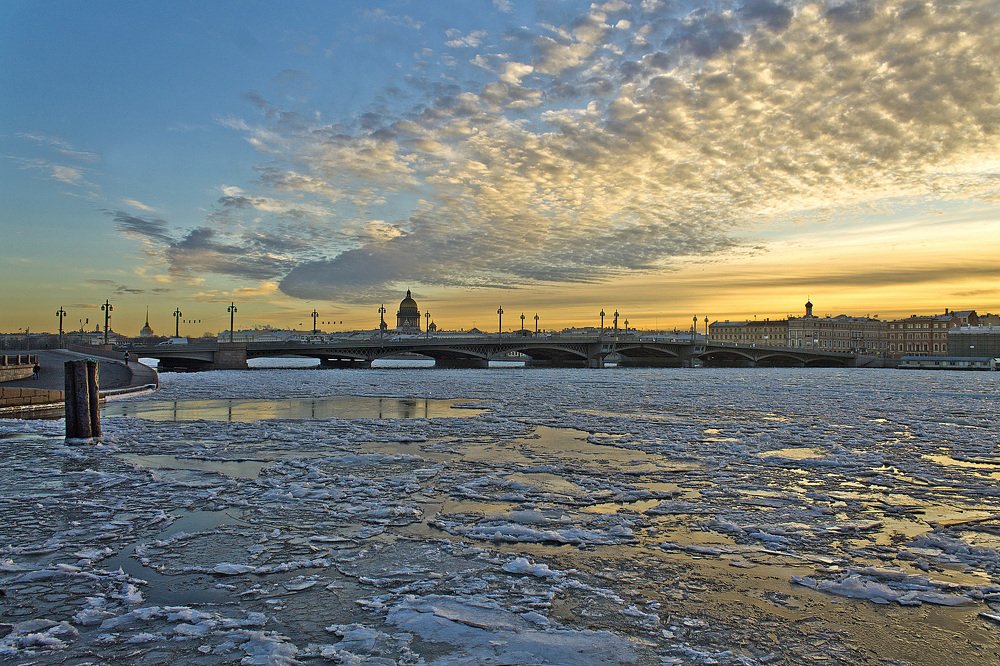 Зимнее утро.