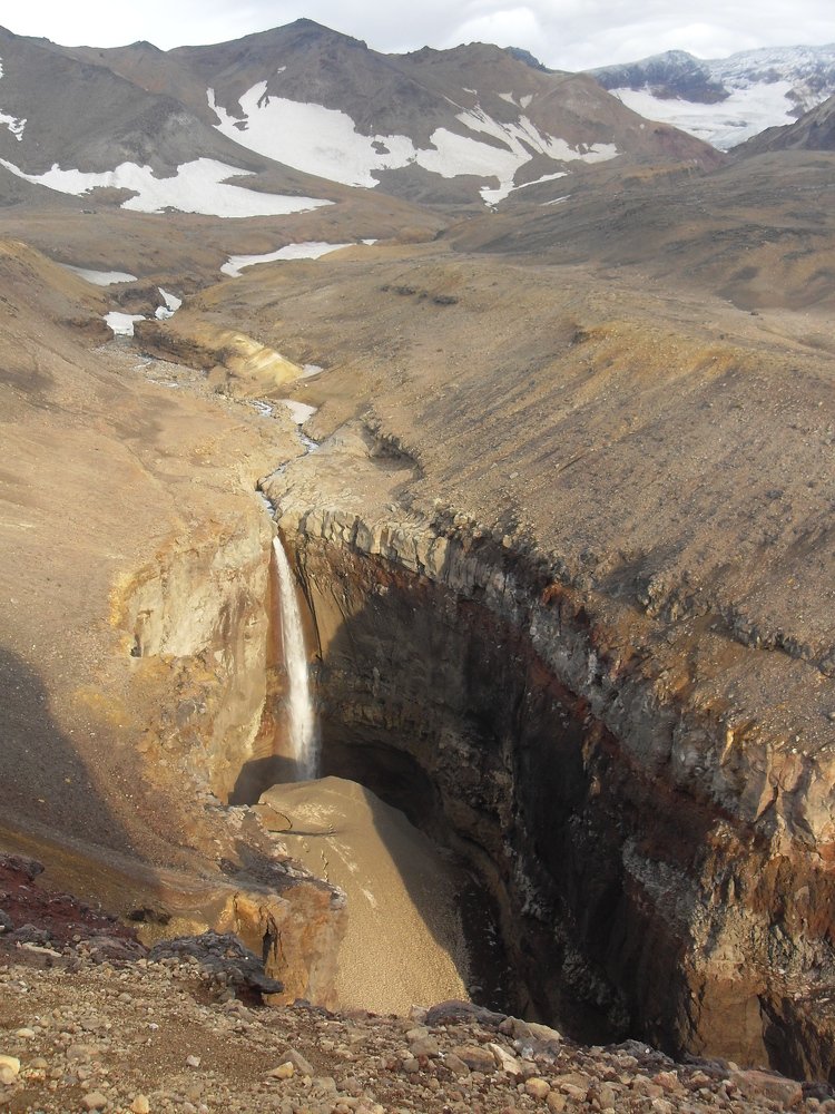Каньон Опасный. Мутновский вулкан / Dangerous Canyon. Mutnovsky volcano.