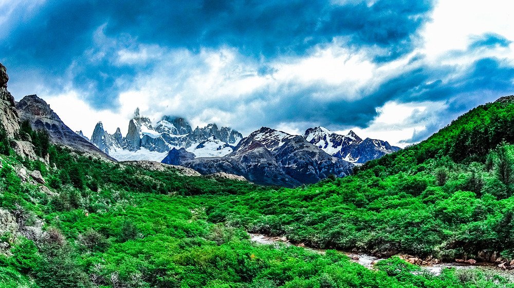 Monte Fitz Roy y Aguja Poincenot