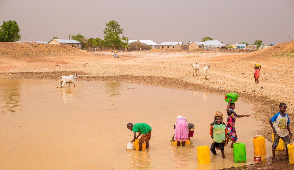 DRYING UP WATER SOURCE