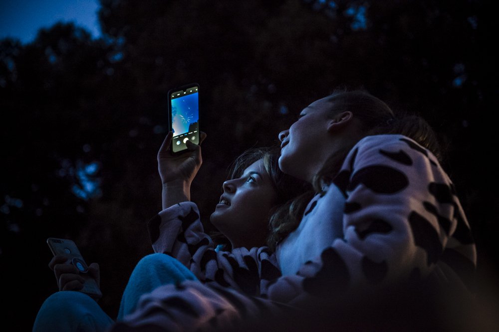 Fireworks in the smartphone