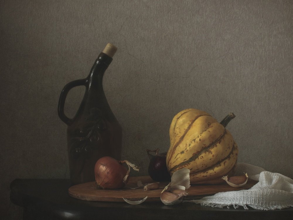 Натюрморт с овощами