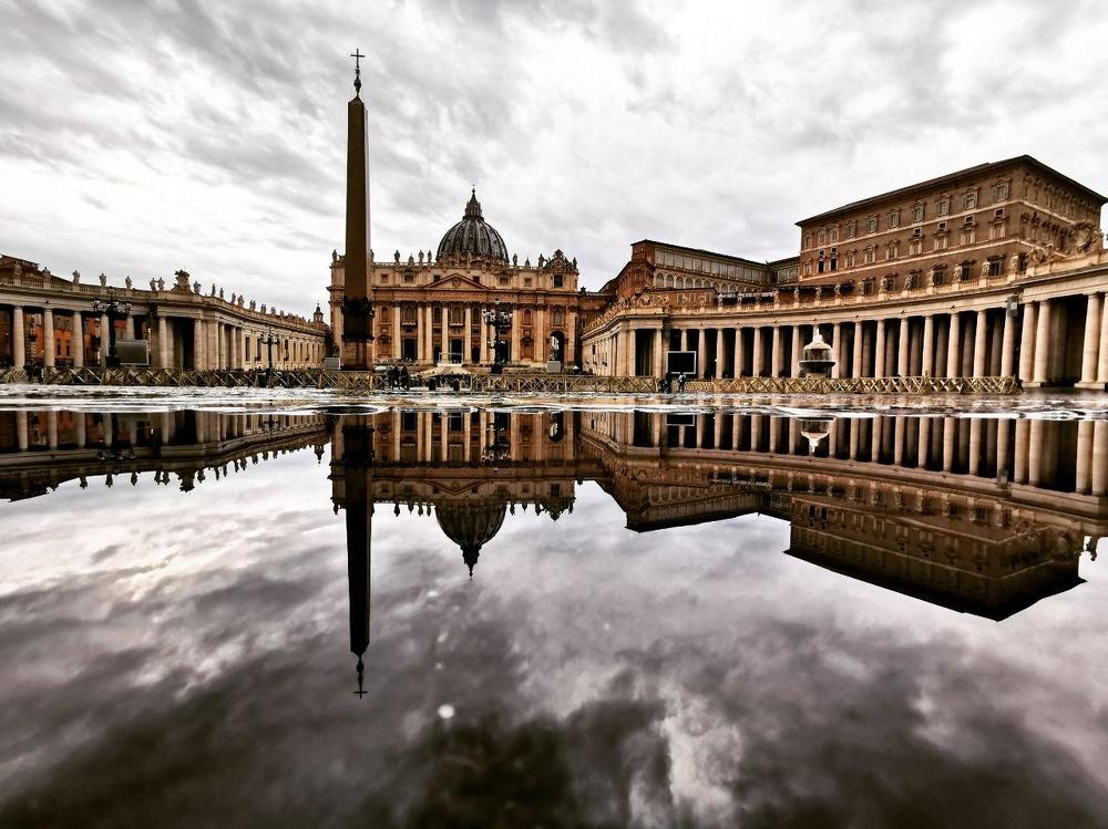 Ватикан после дождя