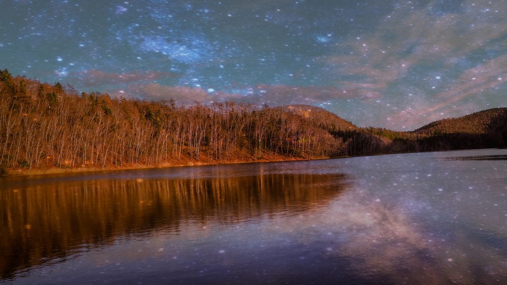 Лесное озеро