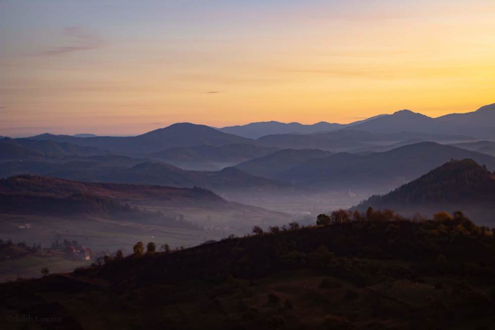 Sunrise in Maramures