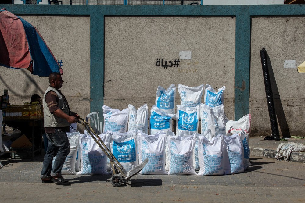 Palestinian refugee in Jabalia camp