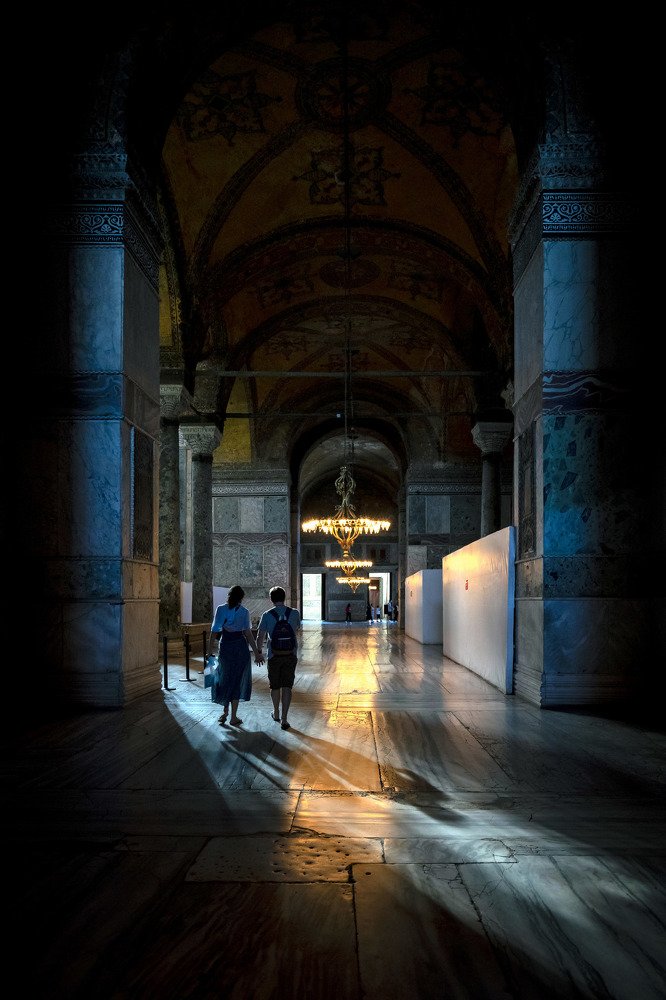 Time in Hagia Sophia.