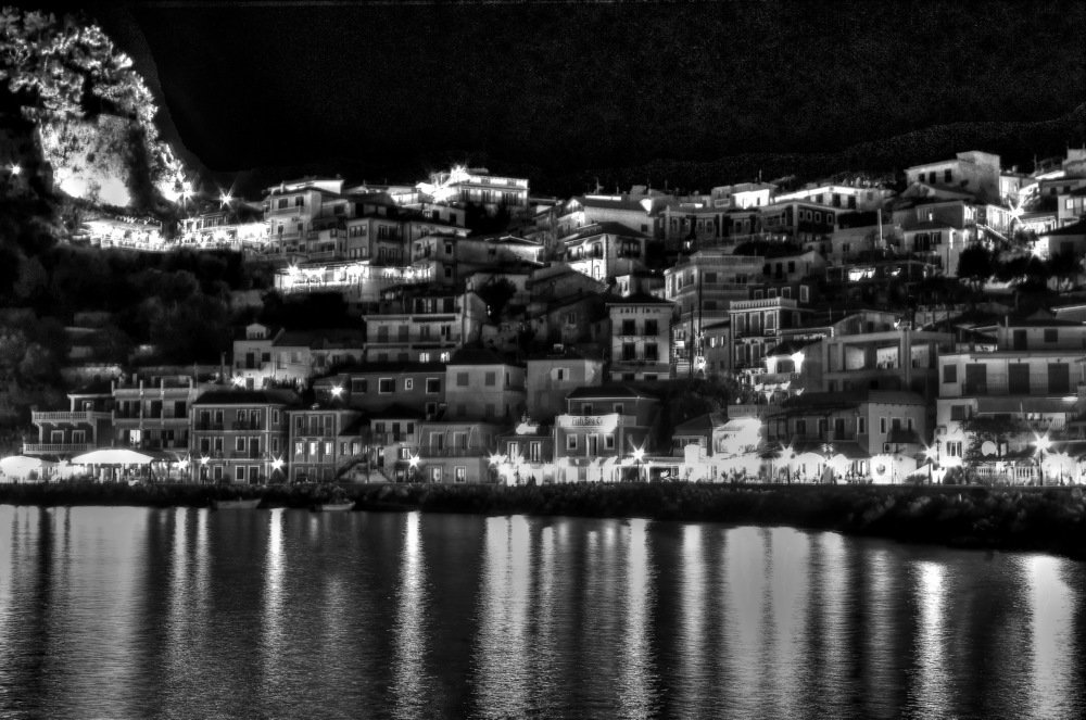 Parga...Greece..by night