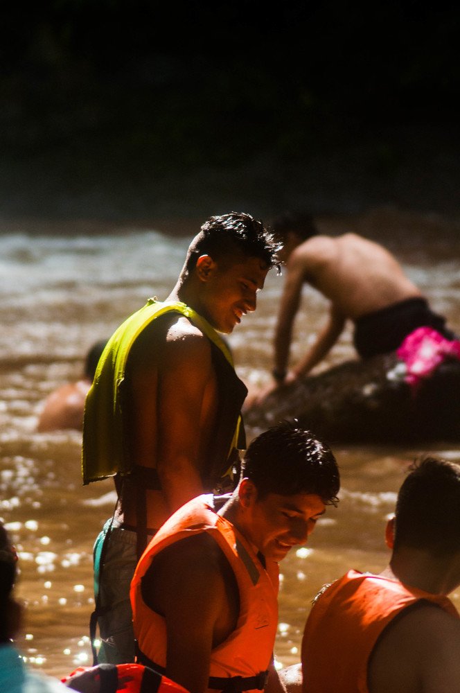 Felicidad en el agua.