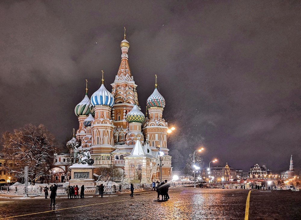 Новогодняя Москва